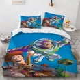 thumbnail image 3 of Disney Pixar-Juego de cama de Toy Story para niños y adultos, funda de edredón doble, funda de almohada, edredón de dibujos animados, ropa de cama, regalo, 3 of 5