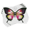 thumbnail image 1 of Ambesonne Swallowtail Place Mats Set of 4, Lively Insect, Standard Size, Multicolor, 1 of 6