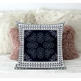 thumbnail image 3 of Window Wreath Palace Suede Zippered Pillow W Insert in Light Green Blue 18 x 18, 3 of 4