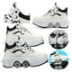 thumbnail image 4 of 2 en 1 Zapatos Patinaje Transpirable para Niñas (39) Blanco, 4 of 9