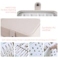 thumbnail image 2 of LotFancy Jewelry Organizer Box for Women, White Portable Jewelry Case for Girle, Double Layer, 2 of 7