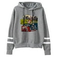 thumbnail image 6 of Gachiakuta Anime Hoodie Fashion Printed Men's and Women's Striped Sleeve Sweatshirt, 6 of 7