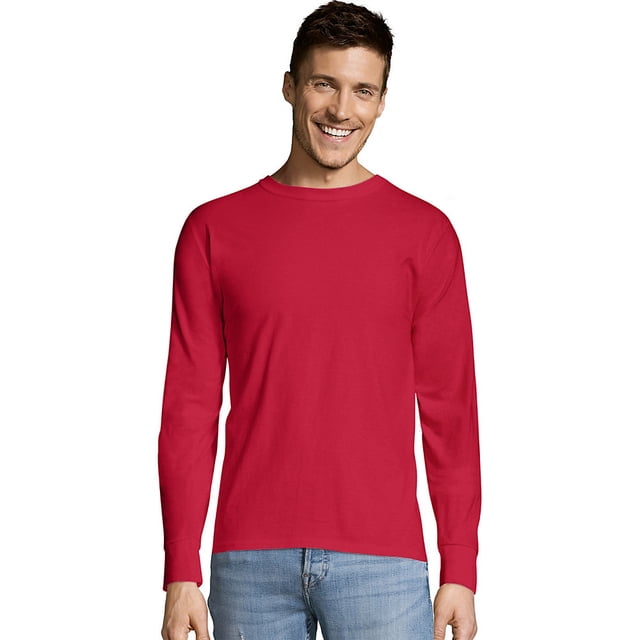 Hanes TAGLESS Long-Sleeve T-Shirt - 5586