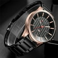 thumbnail image 5 of CURREN 8316 New Men's Fashion Brand Steel Band Week Calendar Life Waterproof Sports Quartz Watches Stainless Steel Men's Watch, 5 of 7