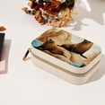 thumbnail image 7 of Sea Lion Velvet Portable Jewelry Organizer Box with Removable Compartment - Gift and Jewelry Display, 7 of 7