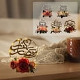 thumbnail image 1 of Lámpara de mesa de hierro con flores - Iluminación decorativa alimentada por pilas para dormitorio, salón, comedor y escritorio, 1 of 7