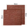 thumbnail image 2 of 10Pcs 3D Self-Adhesive Tile Stone Brick Wall Sticker Soft Foam Panels, 2 of 5