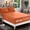 Rust, variant on Elegant Comfort Twin Fitted Sheet, 18" Deep Pocket Cooling Microfiber Bed Sheet, Red