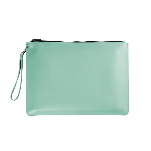 Bolsas de Embalaje para Bolsa de Documentos de Cuero de Viaje 14.57x11.02In A4 Impermeable con Cremallera, Manija Desmontable para Reuniones de Negocios, Bolsas de Embalaje para Maletas Oficina Escuel
