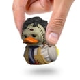 thumbnail image 1 of Figura de juguete TUBBZ en miniatura con forma de pato de goma con cara de cuero, 5 cm, 1 of 6