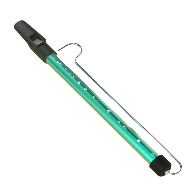 Milaget Sifflet Coulissant Instrument de Musique Jouet Ajustable pour Enfants Performances Vert
