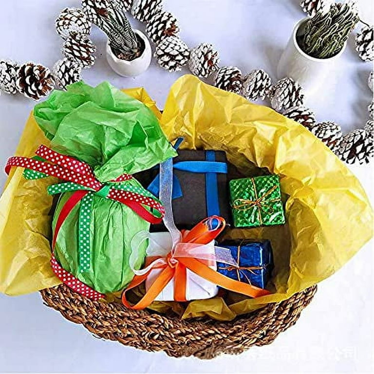 360 Pcs Colorful Tissue Paper, Bulk Set for Gift Wrapping, 36