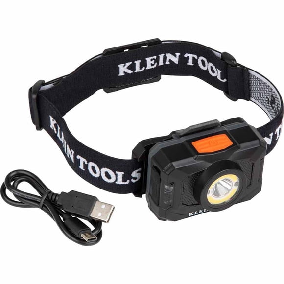 Linterna Lampara Recargable Frontal Correa Cabeza Klein Tools 56414