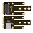 thumbnail image 2 of Tarjeta Adaptadora MPCIE A KEY-B Ranura de Expansión MINIPCI-e A M.2 NGFF Tarjeta Adaptadora NIC Interfaz WIFI A Tarjeta Adaptadora M B, 2 of 5