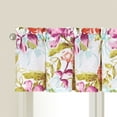 thumbnail image 2 of Clara Floral 100% Cotton Single Window Treatment Valance 15" x 72", 2 of 4