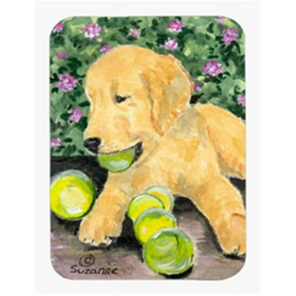 Golden Retriever Mouse Pad & Hot Pad Or Trivet