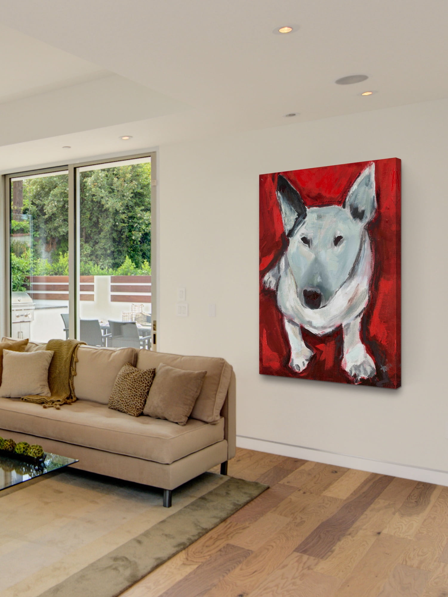 Marmont Hill "T-DoG" by Tori Campisi Painting Print on Canvas