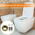thumbnail image 6 of Toilet Bowl Wax Seal Kit, 1 Pack Toilet Bowl Wax Ring with Bolts, Bolt Caps and Extra Retainers Fits 3-inch Waste Line, 6 of 6