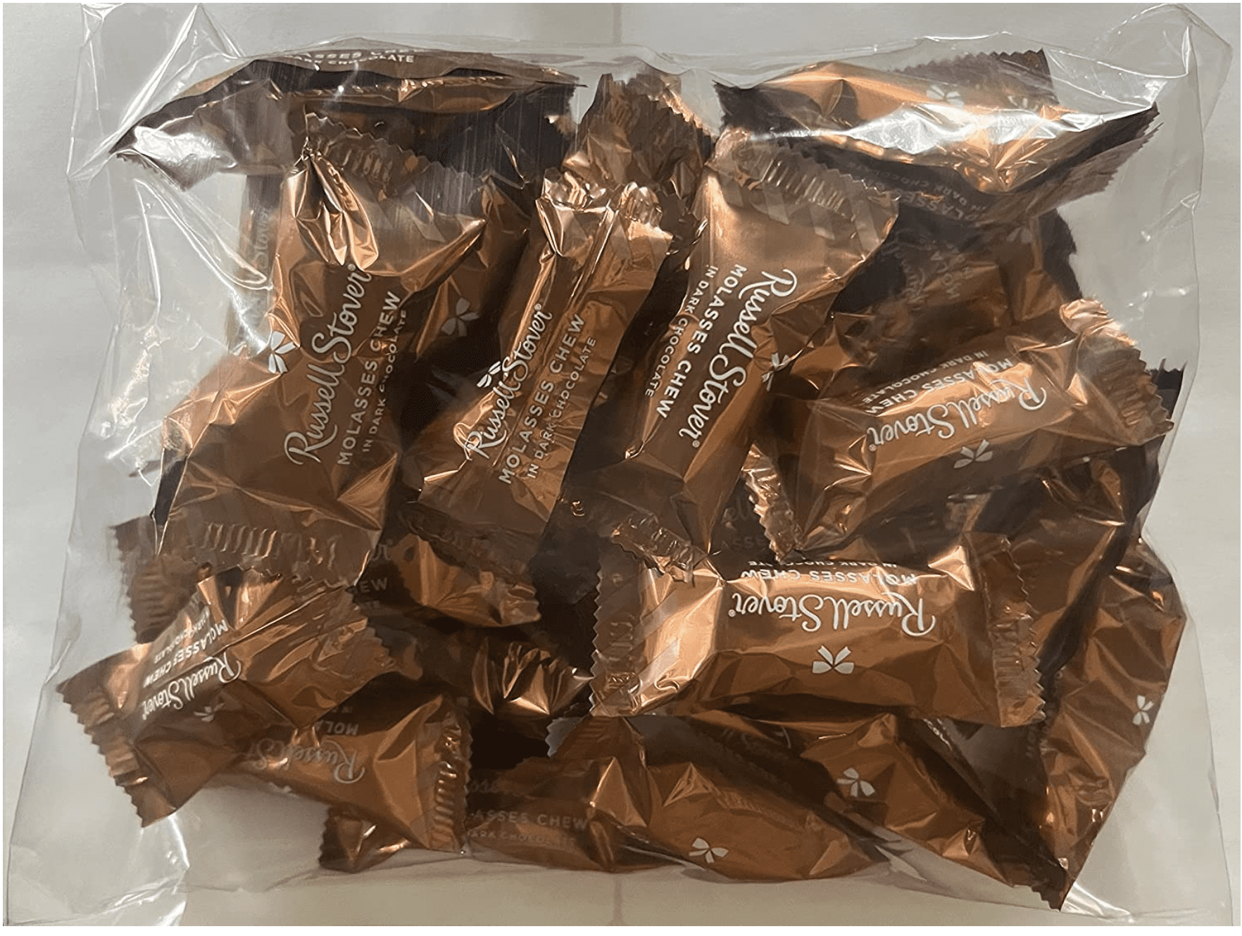 Russell Stover Dark Chocolate Molasses Chews 16 oz bulk bag Exclusive