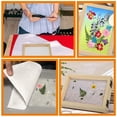 thumbnail image 3 of 4Pcs Paper Making Frame DIY Paper Making Frame Paper Making Wood Frame Wood Paper Frame, 3 of 9