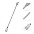 thumbnail image 3 of Unique Bargains 1 Pc Double-side Cuticle Pusher Multi-function Manicure Pedicure Nail Tools 4.72" Length Silver Tone, 3 of 6