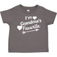 thumbnail image 3 of Inktastic I'm Grandma's Favorite with Arrow and Hearts Boys or Girls Toddler T-Shirt, 3 of 5