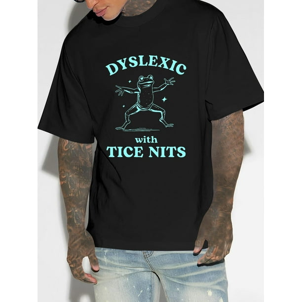 Camiseta de hombre suave y cómoda, de verano, de manga corta y con estampado direccional, cuello redondo, ideal para el tiempo libre.
