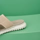thumbnail image 4 of Mujeres Diapositivas Slip On Sandals Color sólido Spinders de cojín espesado, 4 of 9