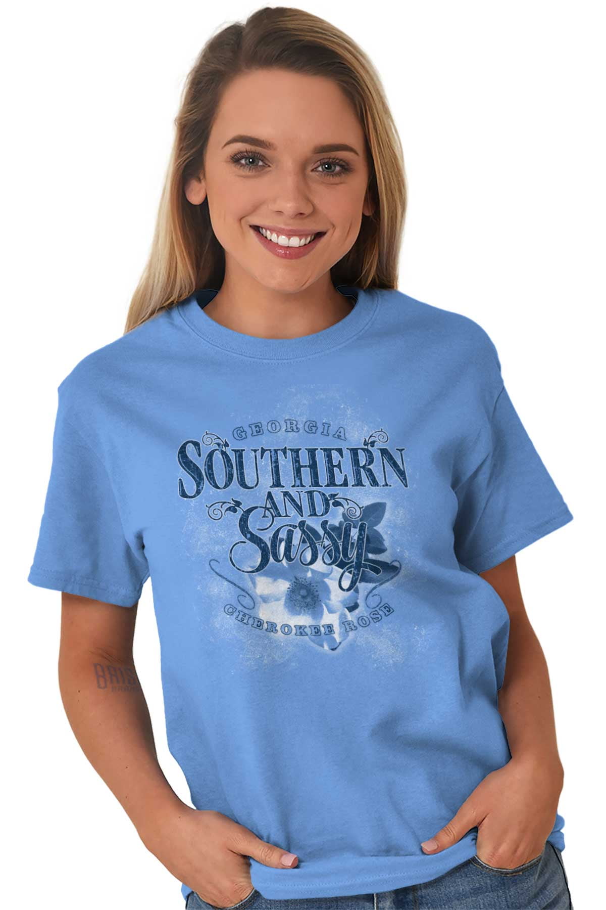 Georgia GA Southern and Sassy Womens Graphic T Shirt Tees Brisco Brands ...