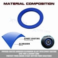 thumbnail image 6 of 1Pc Blue Alloy Ignition Start Stop Button Ring Cover For Honda Civic Accord 10Th, 6 of 6