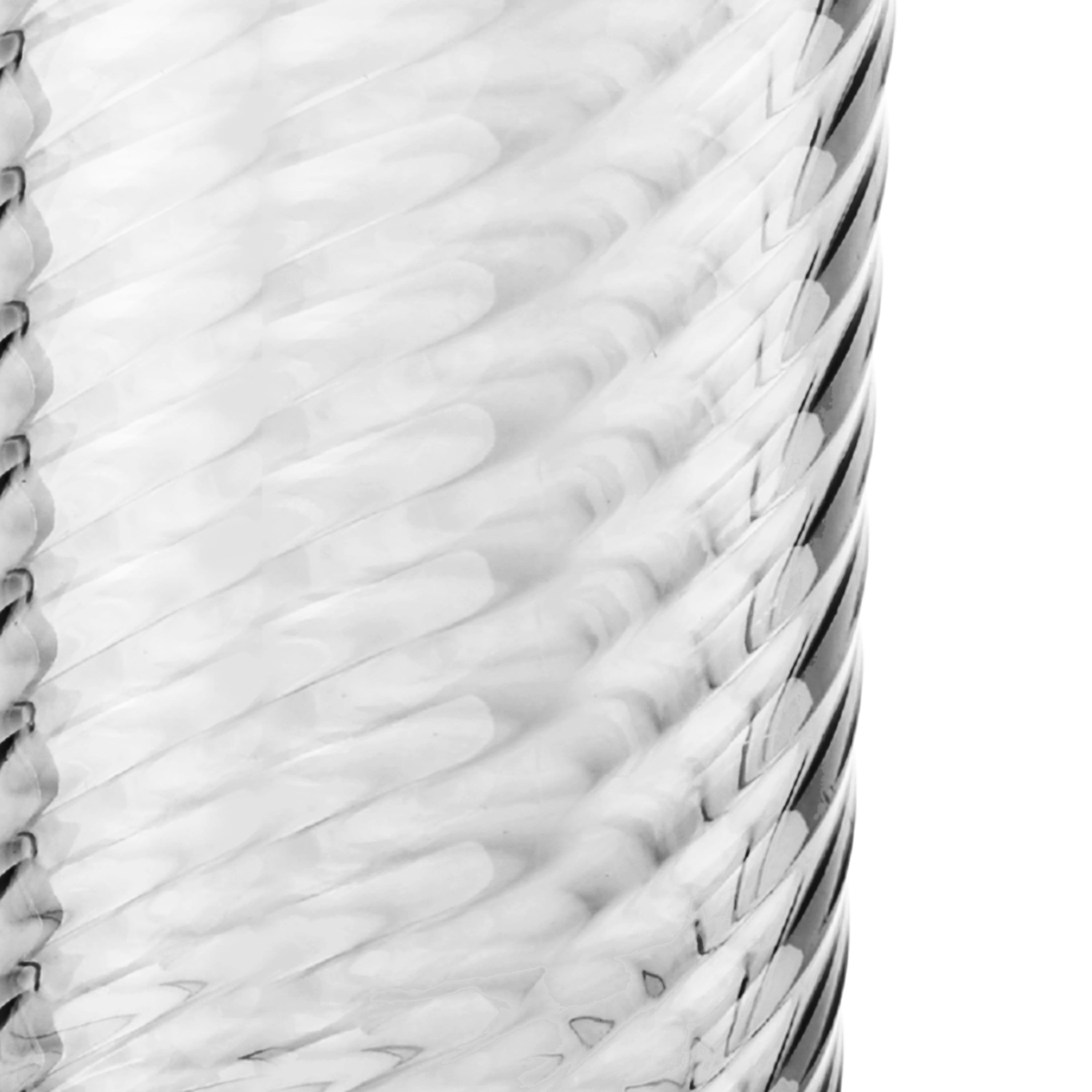 (2 pack) Beautiful 21-Ounce Tritan Swirl Texture Sipper Tumbler With Lid and Straw, Clear by Drew Barrymore