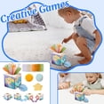 thumbnail image 2 of 16-Piece Baby Tissue Box Toy for Sensory Development, Soft Cloth Early Learning Activity Set, Montessori Educational Pull Game for Infants Toddlers, 2 of 6