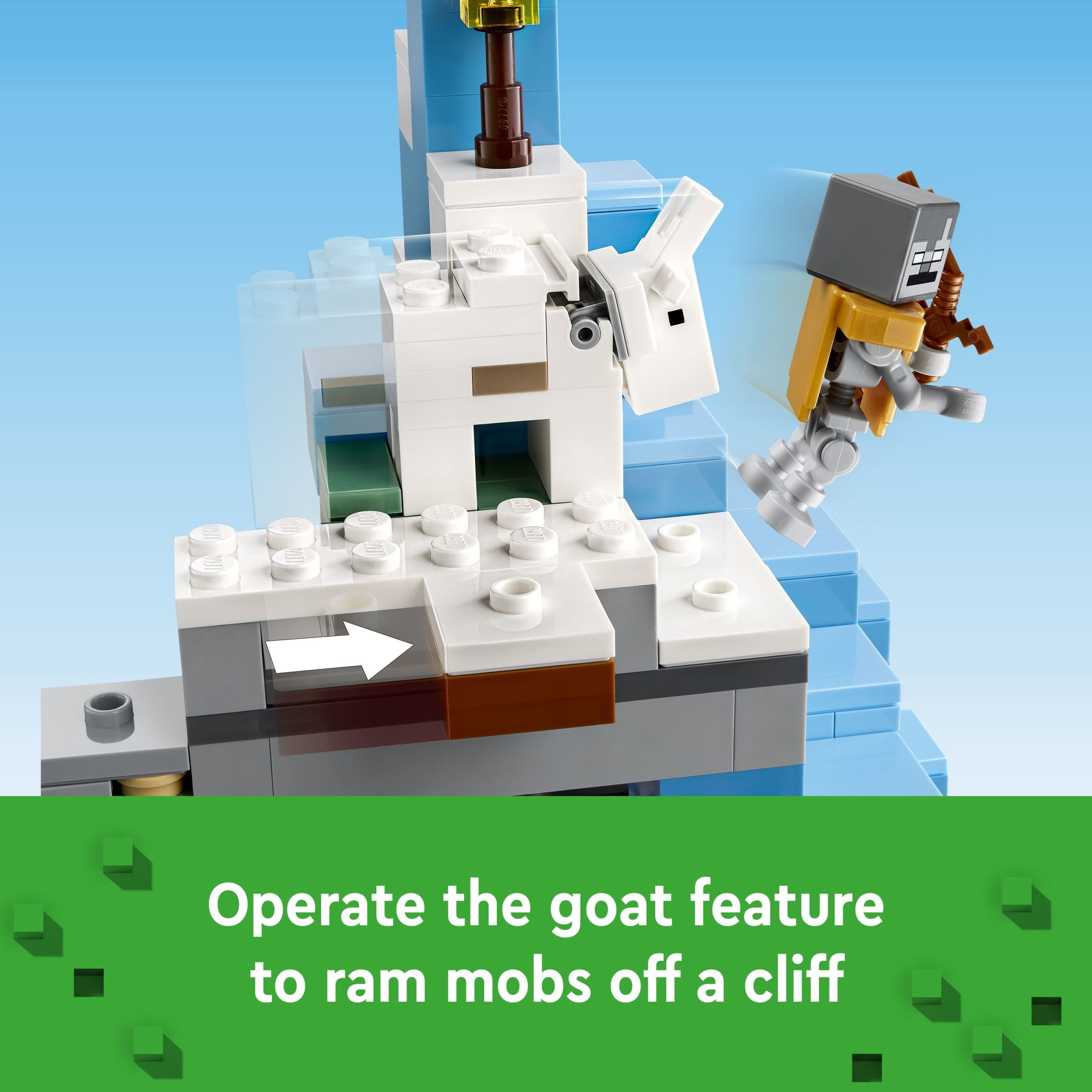 LEGO Minecraft The Frozen Peaks 21243 Building Toy India | Ubuy