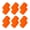 Neon Orange, variant on TOPTIE 12 Pcs Neon Green Sweat Wristbands Terry Cloth, Sports Arm Wrist Sweatband for Basketball Marathon Events