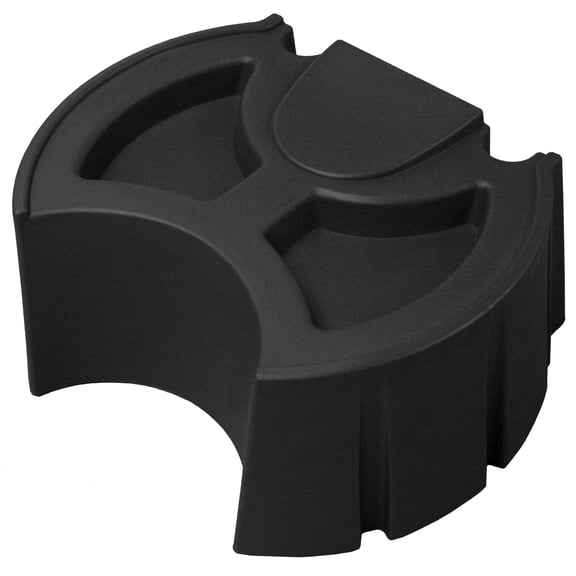Good Ideas Rain Wizard 50 Rain Barrel Stand - Black