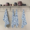 thumbnail image 5 of GZHJMY Blue Mandala Kitchen Dish Towels 1 Piece,Absorbent Soft Dishcloths Towels Reusable Hand Towels Quick Drying Cleaning Cloth, Tea Towels,18" x 28", 5 of 7