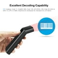 thumbnail image 4 of 3-in-1 Barcode Scanner Handheld 1D Bar Code Reader Support BT & 2.4G Wireless & USB Wired Connection with Charging & Scanning Base Compatible with Windows Android iOS for Supermarket Logist, 4 of 7