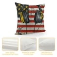 thumbnail image 4 of Don't Make Me Use My 911 Dispatcher Voice Flag USA American Throw Pillow, 4 of 5