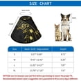 thumbnail image 3 of Music Notes Soft Cat Dog Recovery Collar Adjustable Cat Cone Wound Healing Protective After Surgery for Pet Cones After Surgery, 3 of 7