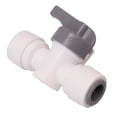thumbnail image 1 of For Guest 3/8\" Stop Tap- Grey Acetal Shut off Valve PISV0412S, 1 of 7
