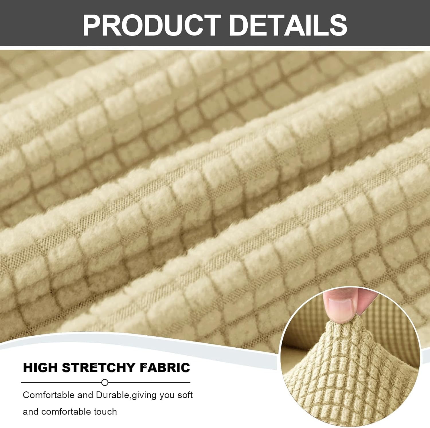 CHUNTIAN Toddler Chair Covers Kids Arm Chair Covers Stretch Kids Armchair Covers Jacquard Toddler Couch Cover Soft Mini Sofa Covers for Kids Fold Out Sofa Home Protection Cover,11