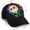 thumbnail image 2 of Dandys World Casquette de Baseball Mode Ajustable Imprimée pour Hommes et Femmes, 2 of 5