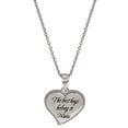 thumbnail image 6 of Connections from Hallmark Women's Stainless Steel Nana Heart Pendant, 18, 6 of 6