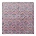 thumbnail image 4 of Bimba Foulard Dupatta Rose à Motif Vector Damassé en Pure Soie Imprimée, Foulard Bandana pour Femme, Tête Cou, 40 x 80 Pouces, 4 of 6