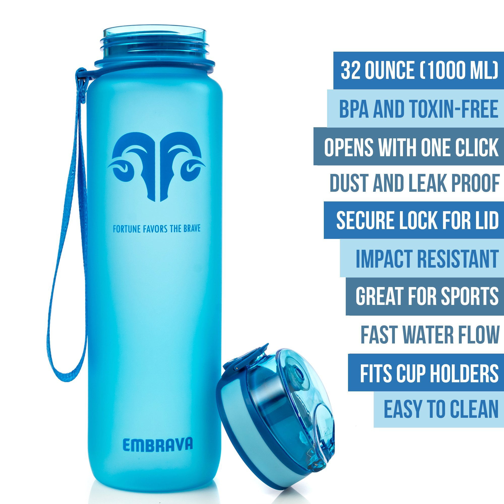 Original embrava Premium Water Bottle Sports Water Bottle BPA Free 
