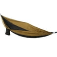 thumbnail image 2 of Camping Hammock, Double Hammock Lightweight With Tree Strap For Backpacking For Outdoor Hiking  Black, 2 of 8