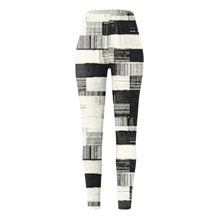 CAICJ98 Lined Leggings Womens Plus Size Leggings Cotton Full Length Womens Leggings  Plus Size. Great for Gym, Workout, Or Yoga Coffee,M 