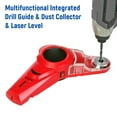 thumbnail image 3 of Riwcyla Portable Detachable Dust Collector 2 In 1 Wall Electric Drilling Dust Collector Catcher Horizontal Line Locator with Spirit,Bubble Easy Aligning Simple Attachment to the Wall, 3 of 6
