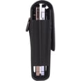 thumbnail image 5 of Dual Belt Clip Holster Case Double Cell Phone Pouch Card Slots Holder for iPhone 15 Pro Max 14 Pro Max Motorola Moto G Stylus 5G 2024 G Power 5G Galaxy S25 Ultra S24 Plus S23 Fe S22+ A15 A36 (Black), 5 of 15
