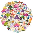 thumbnail image 2 of 35pcs-50pcs Colorful Sticker Pack Mushroom Stationery Stickers Cute Graffiti Decals for Luggage Laptop Suitcase, 2 of 9